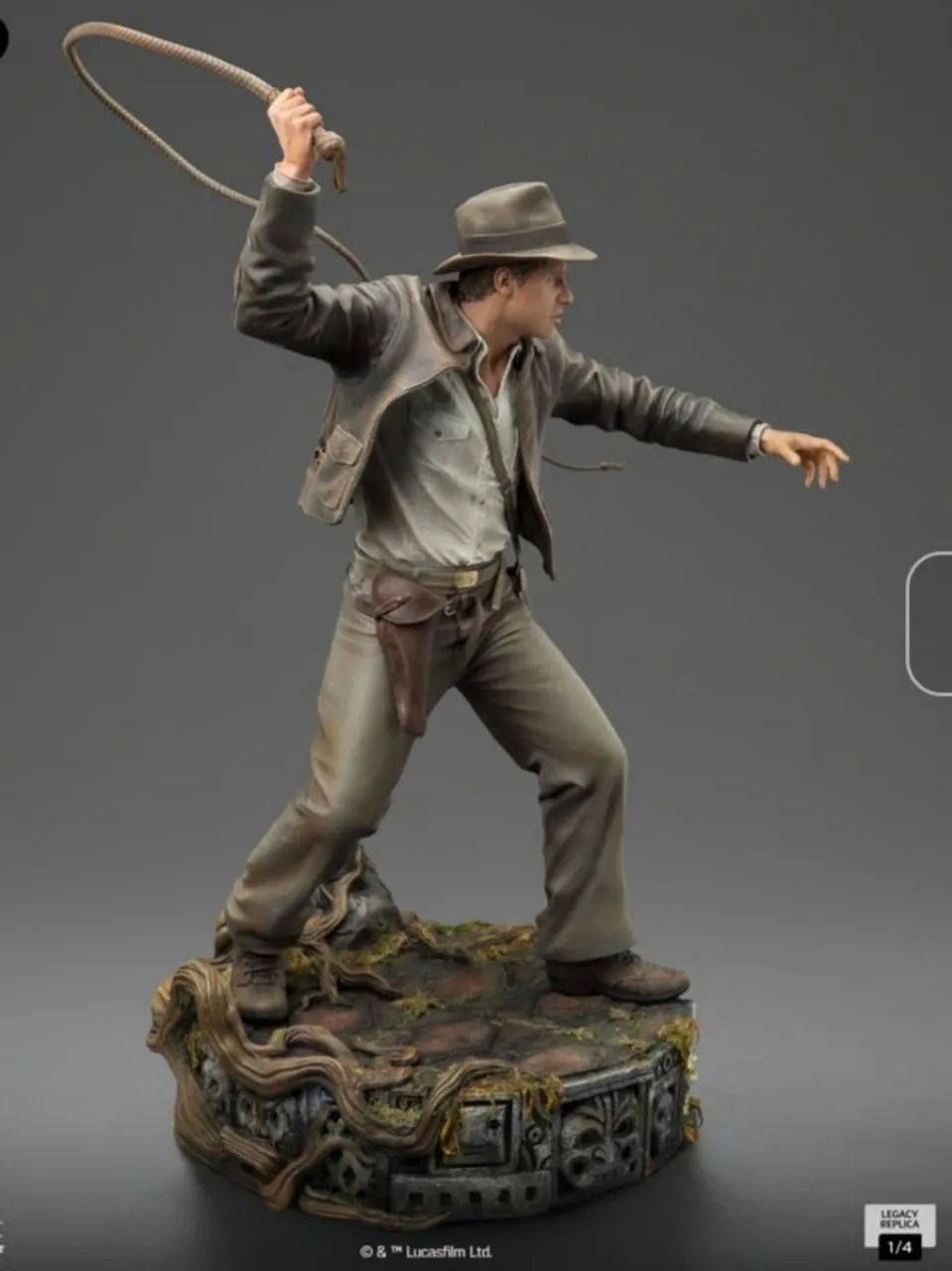 Indiana Jones Legacy Iron Studios - Foto 4