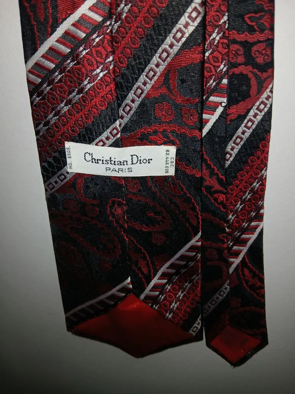GRAVATA VINTAGE CHRISTIAN DIOR PRATICAMENTE NOVA  - Foto 3