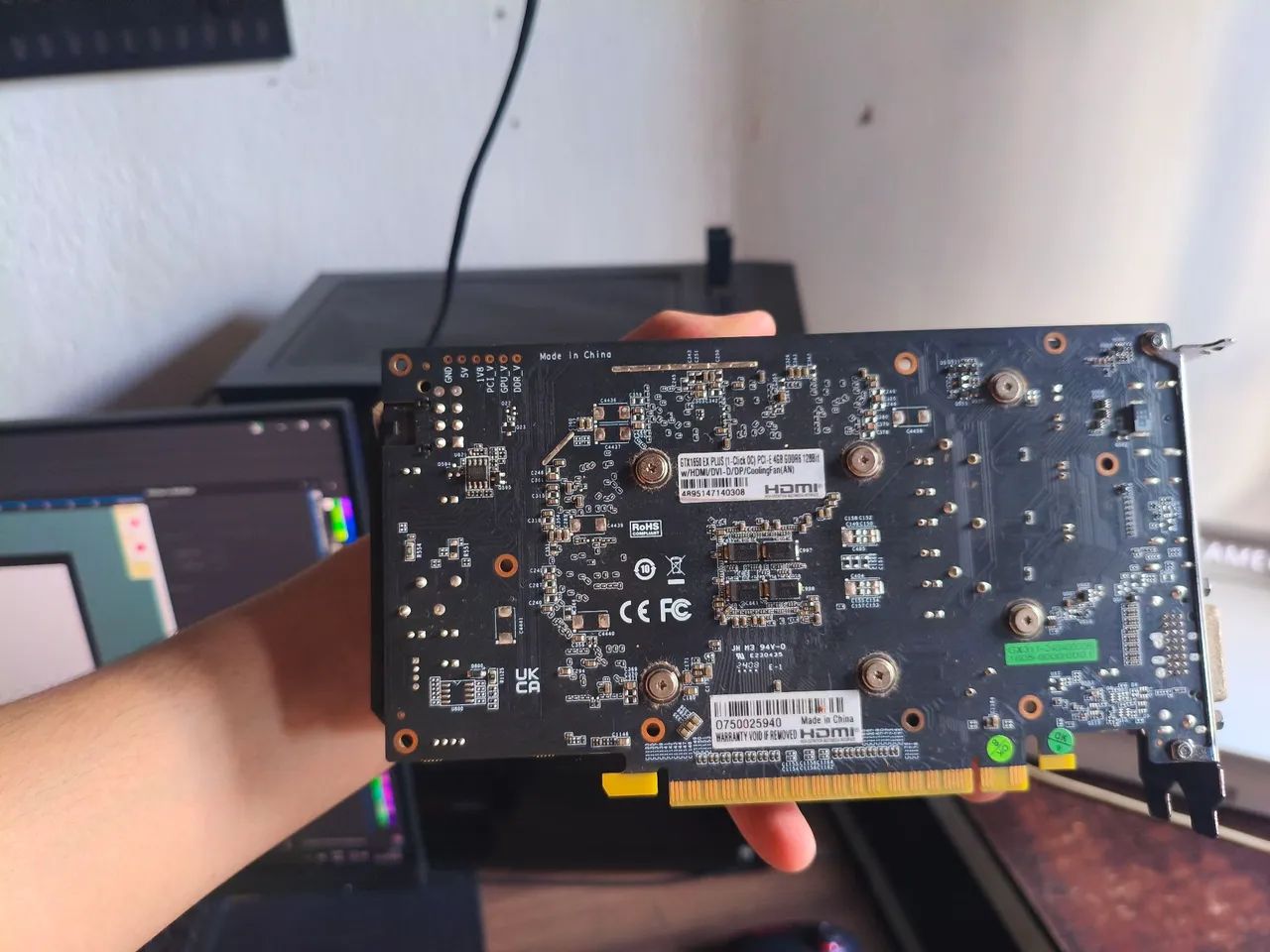 GTX 1650 ex 4gb ( SEMI NOVA) - Foto 5