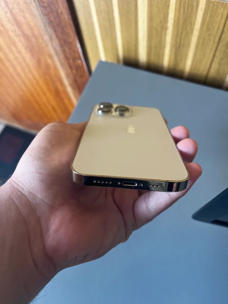 ビィトン 13 Pro 128GB ゴールド Apple iPhone 13 Pro 128GB 5G - Vitrine - Tela Super Retina XDR