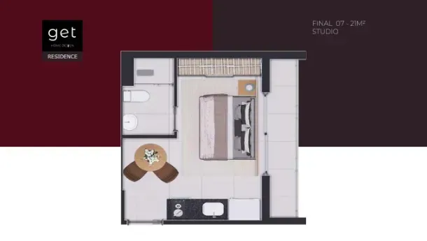PLANTA 21m²