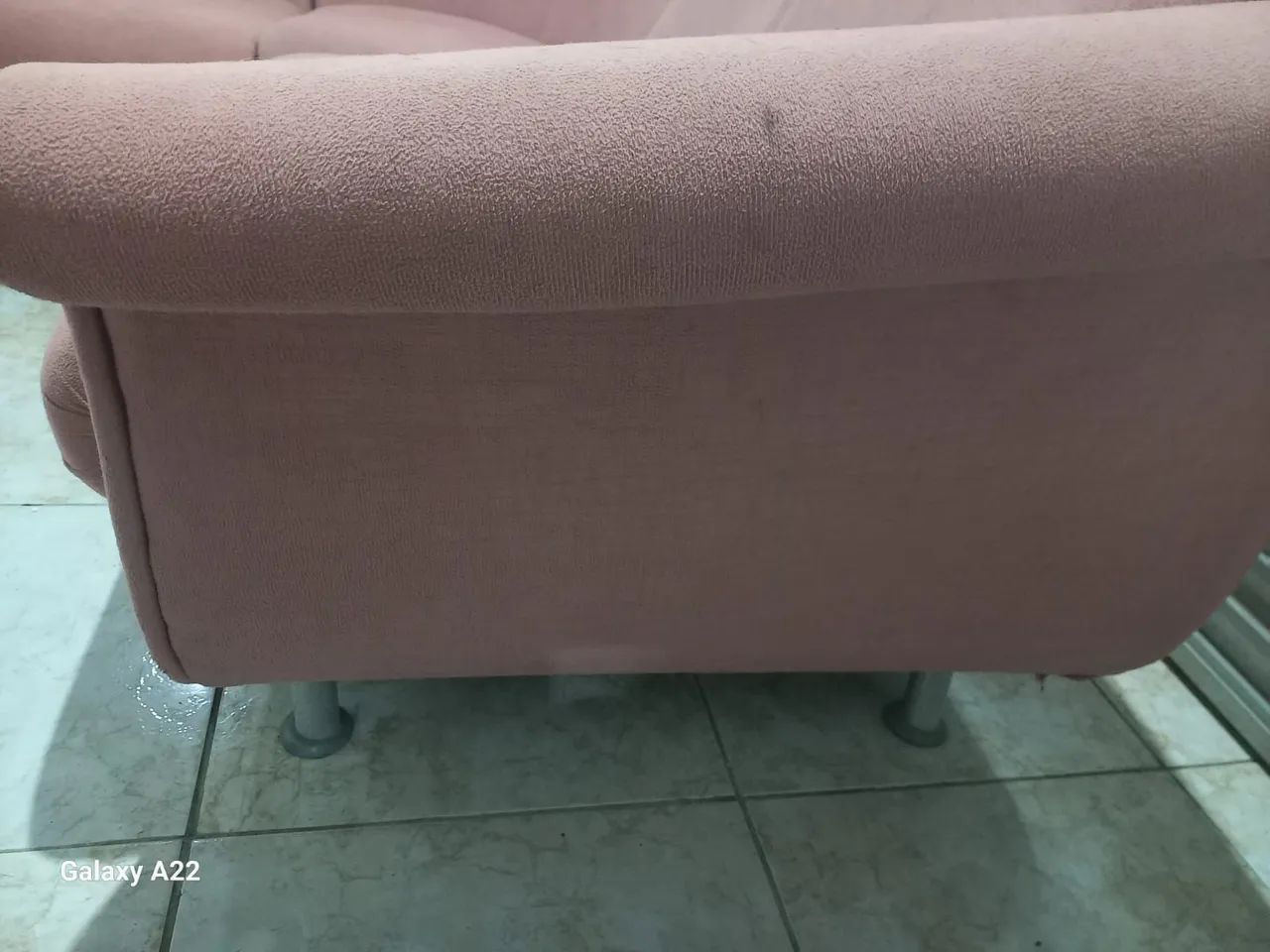 Sofá L bairro de dóis irmão não entrego  - Foto 3