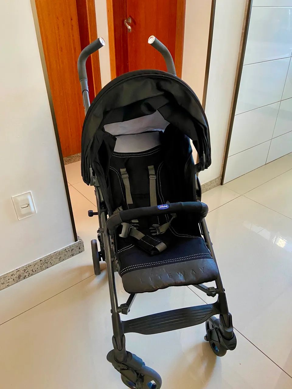 Carrinho De Bebê De Passeio Chicco Liteway - Foto 3