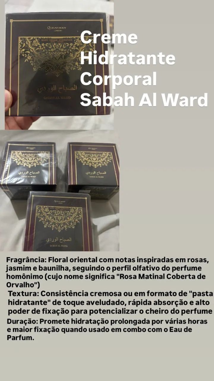 Creme corporal árabe, sabah - Foto 2