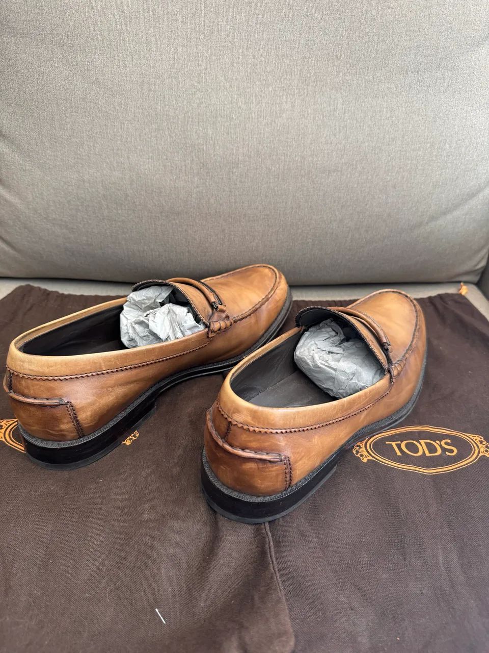 Sapato mocassim de couro Tod?s 100% original  - Foto 4