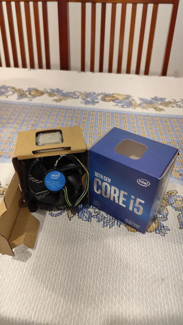 Intel Core i5-10400F + Cooler Box Original - Funcionando 100% - Foto 4