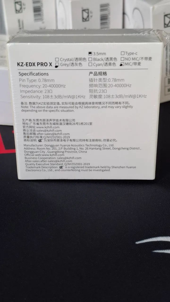 Fone KZ edx pro x - Foto 5