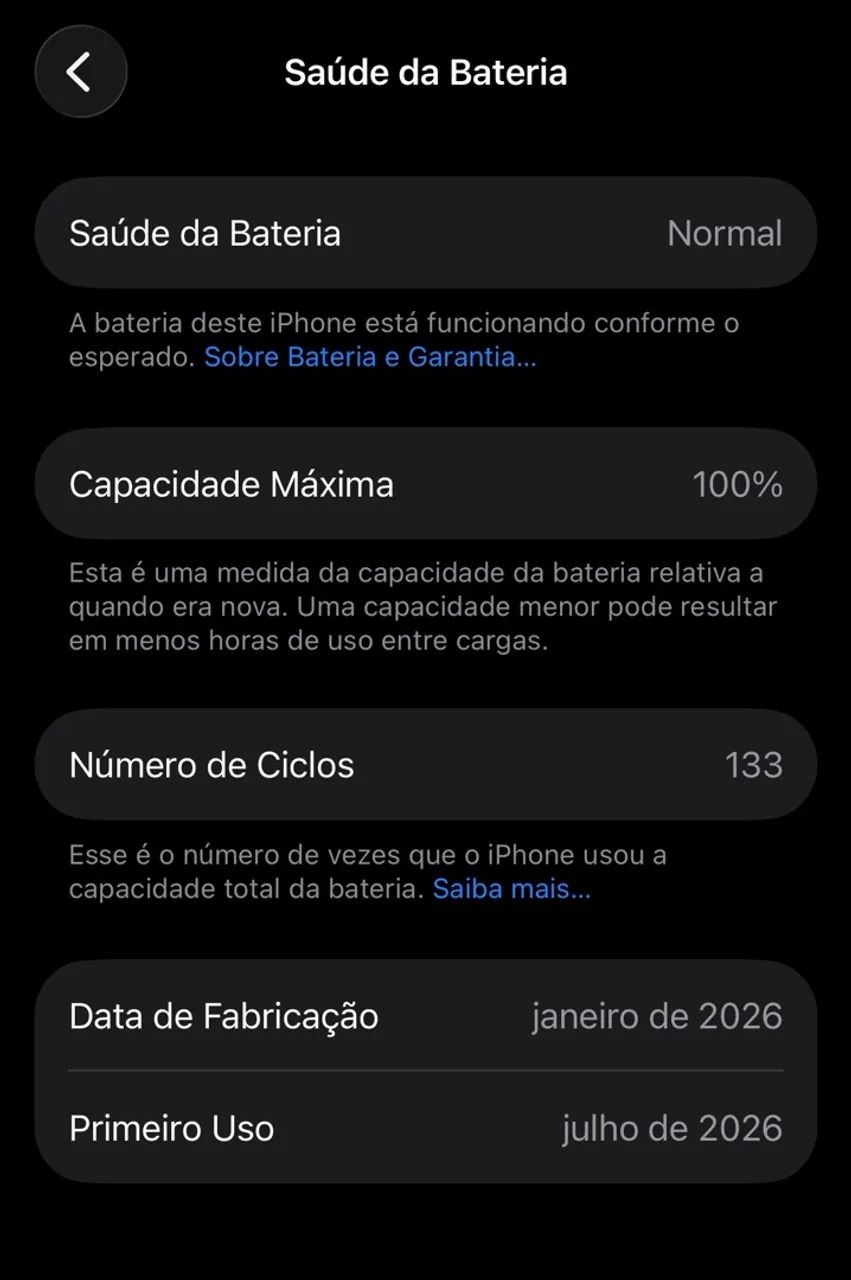 iPhone 17 Branco 256Gb - Foto 4