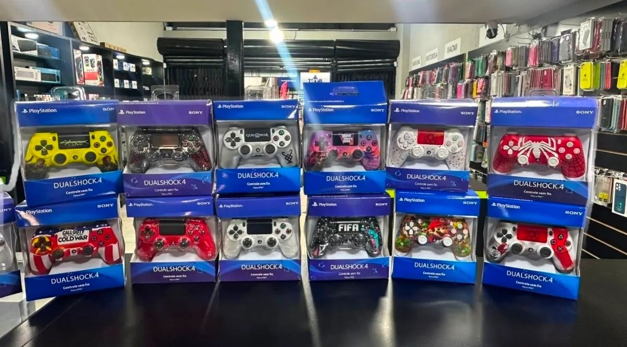 Controle Ps4 Bluetooth DualShock (PC, celular, notebook) - Foto 2