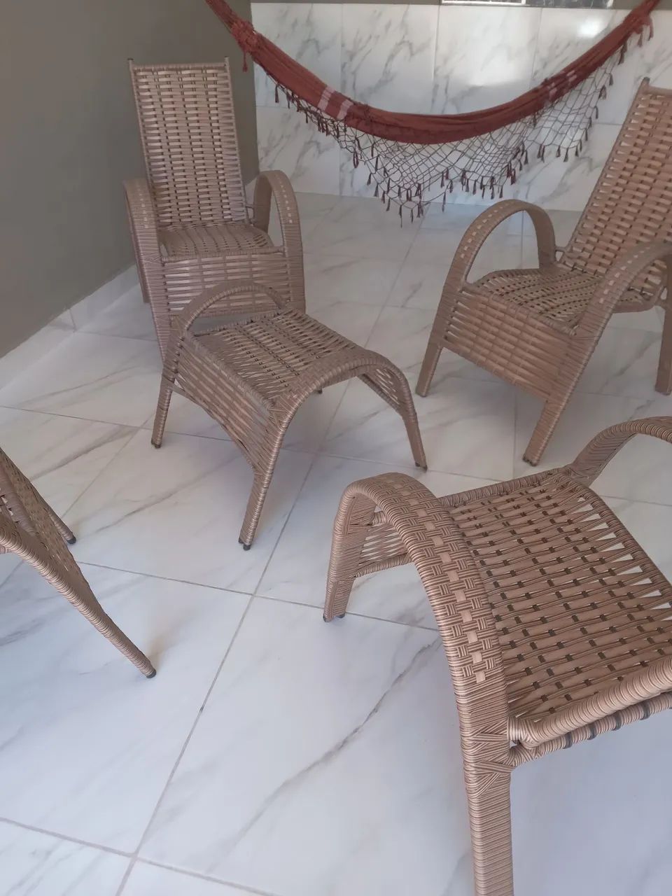 Vendo conjunto de cadeiras - Foto 3