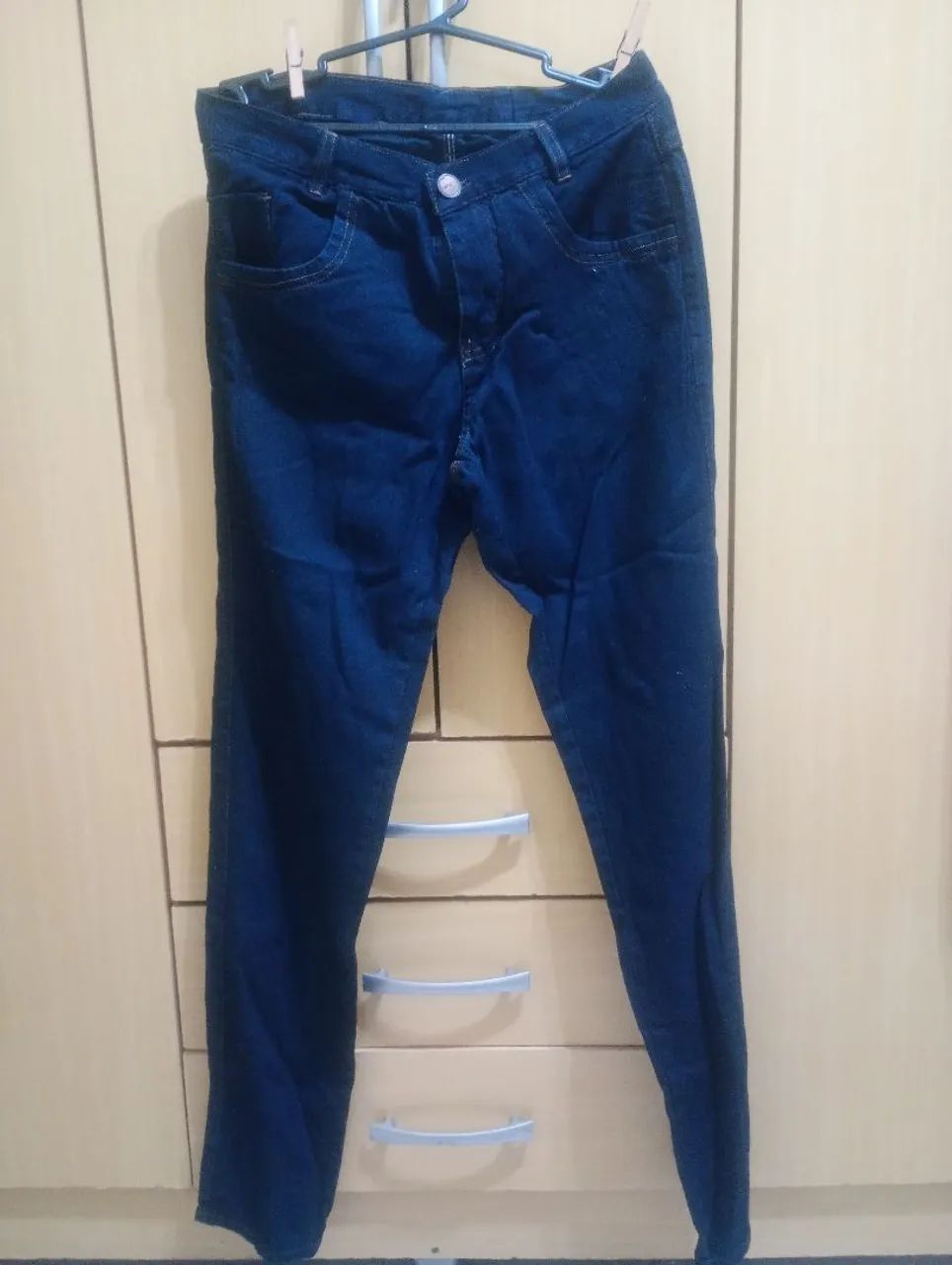 Calça masculina n 40 azul
