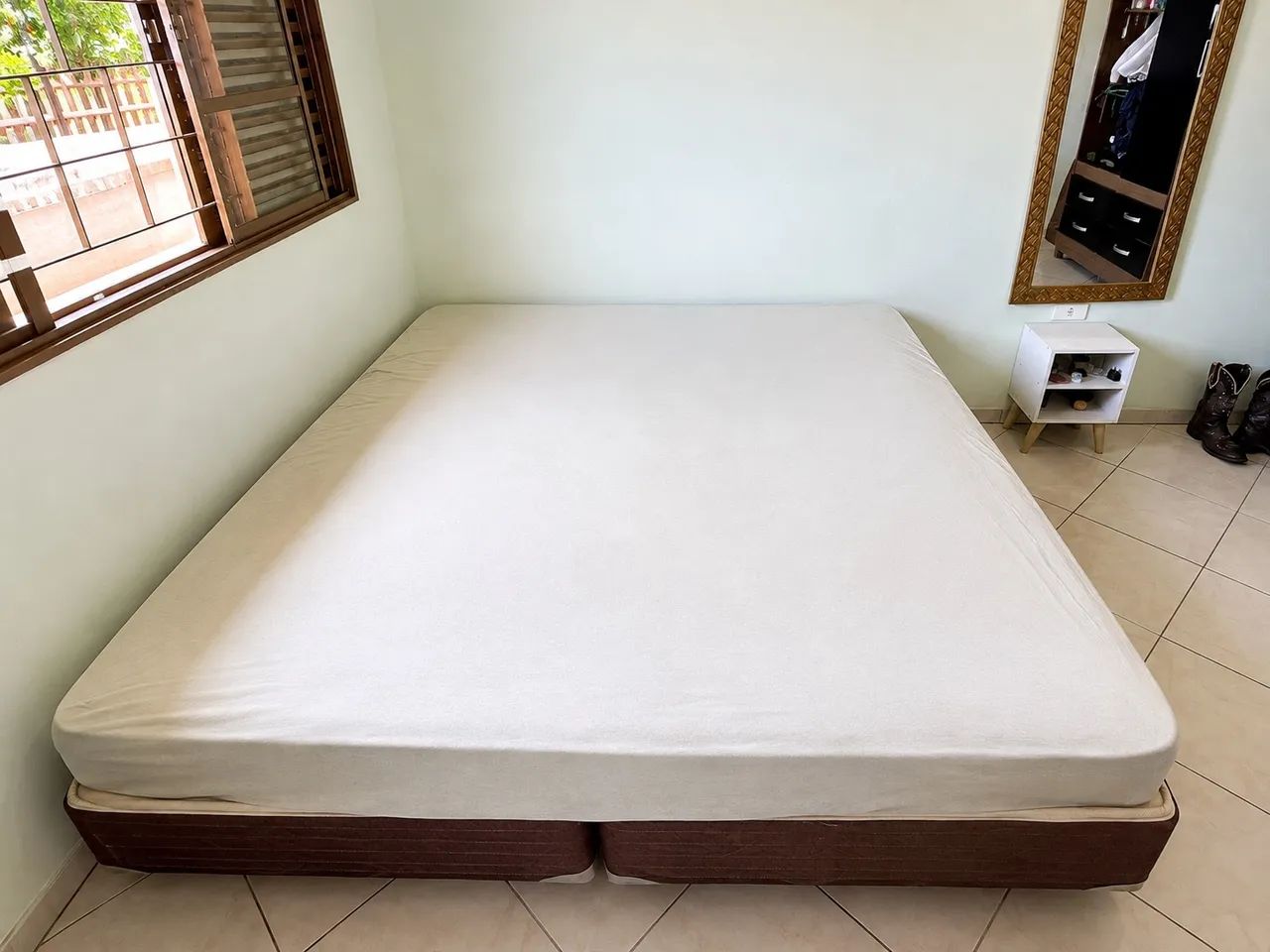 Cama queen ( Box + colchão)  - Foto 2