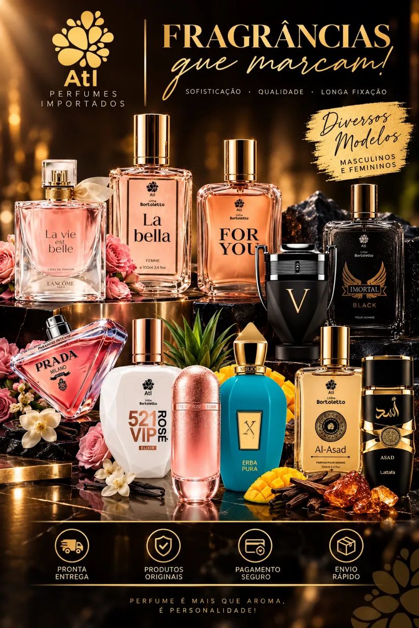 PERFUMES DE LUXO 100 ml