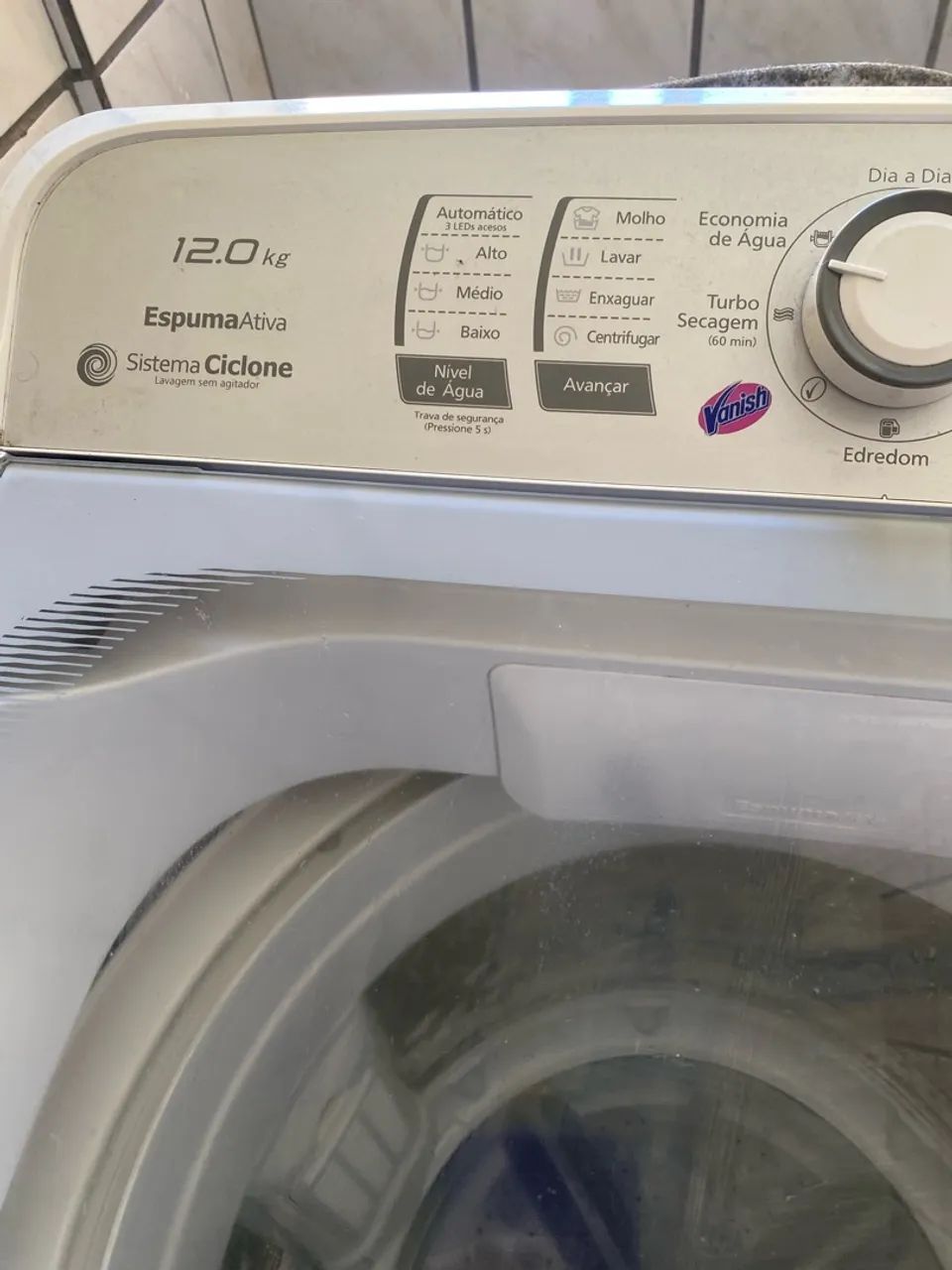 Máquina de lavar roupas 12kg - Foto 4