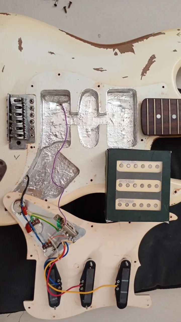 Guitarra stratocaster (projeto) - Foto 3