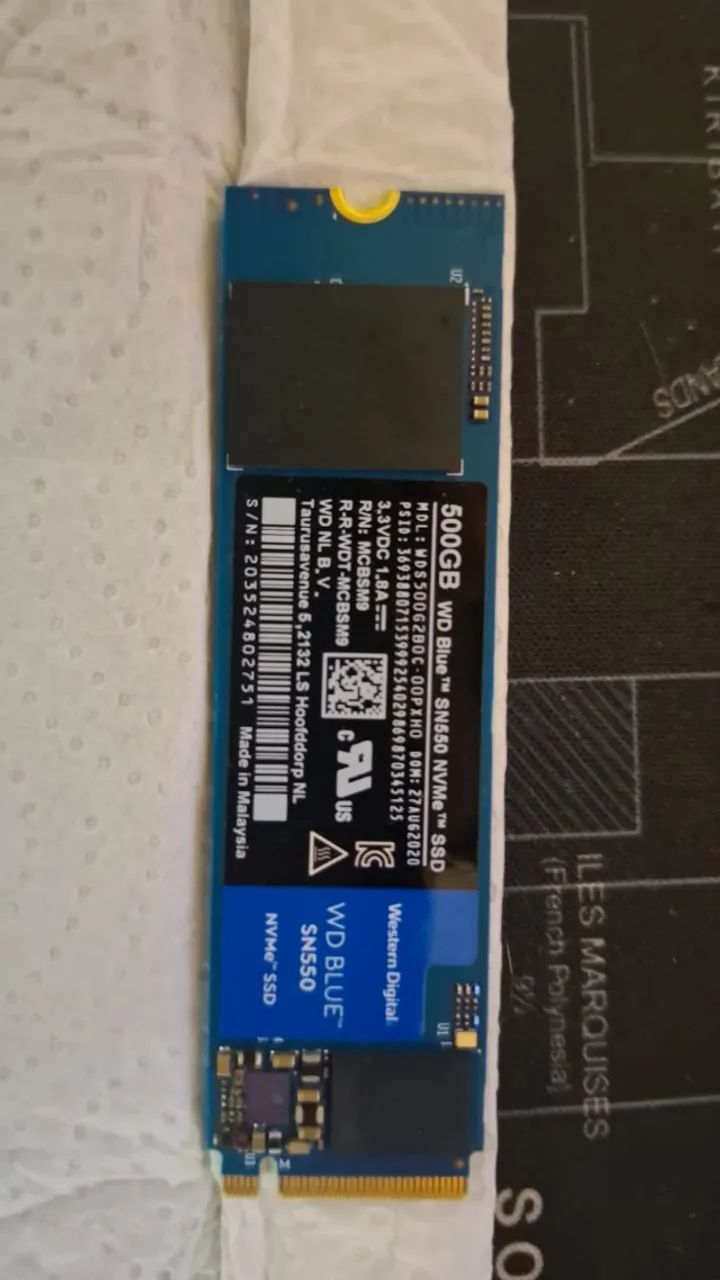 SSD NVME 500GB