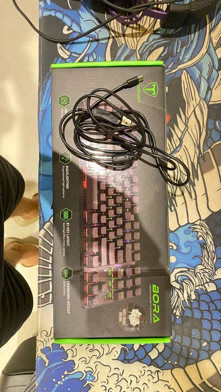 Teclado Mecânico T-Dagger Bora V2  - Foto 2