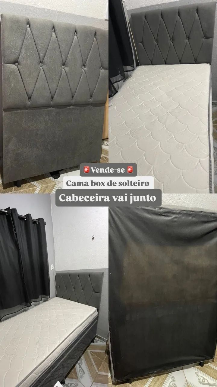 Cama box com cabeceira 