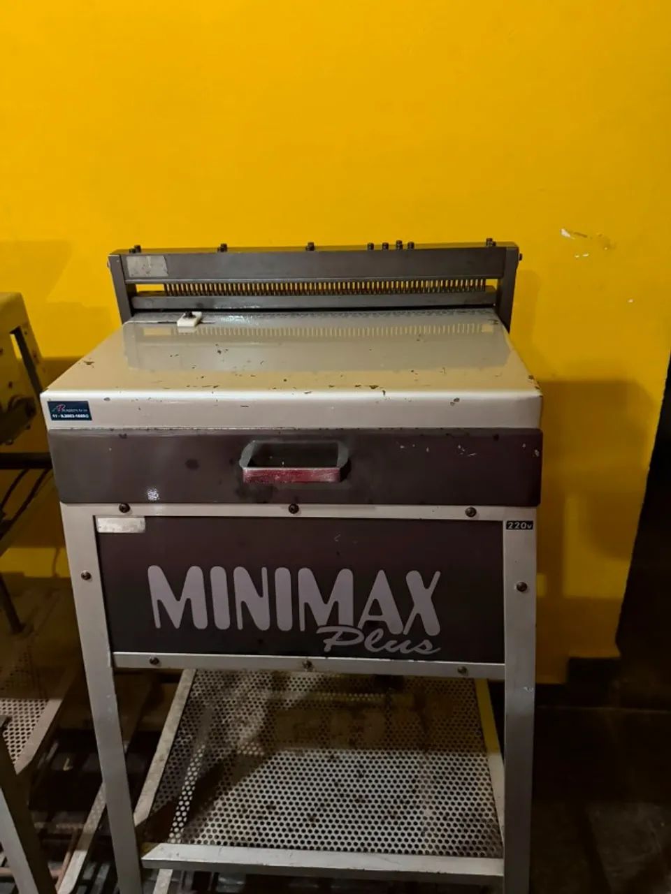 Encadernadora elétrica minimax plus