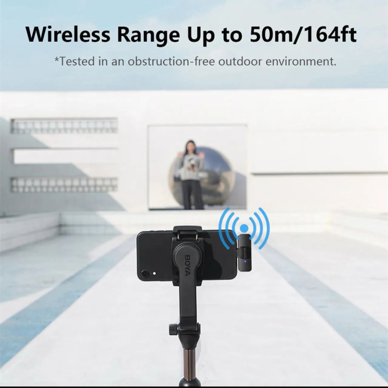 Microfone Sem Fio Boya - Foto 5