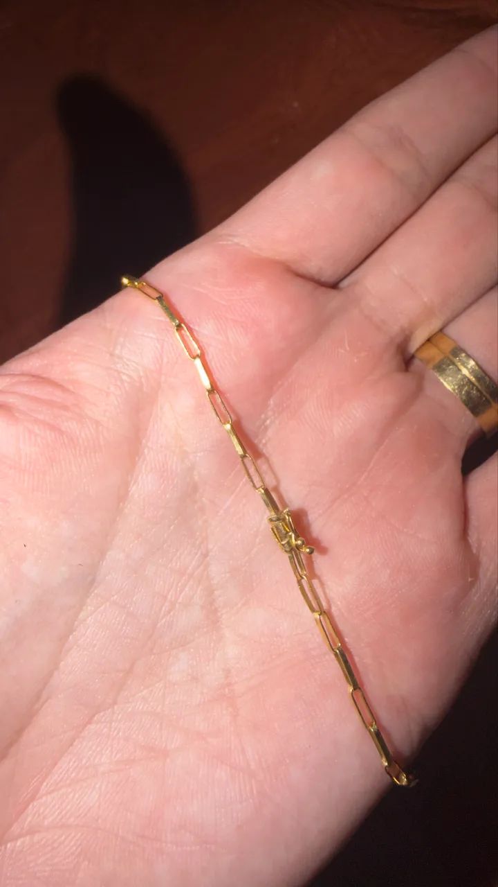 Cordão de ouro 18k - 8.3g e 70cm  - Foto 2