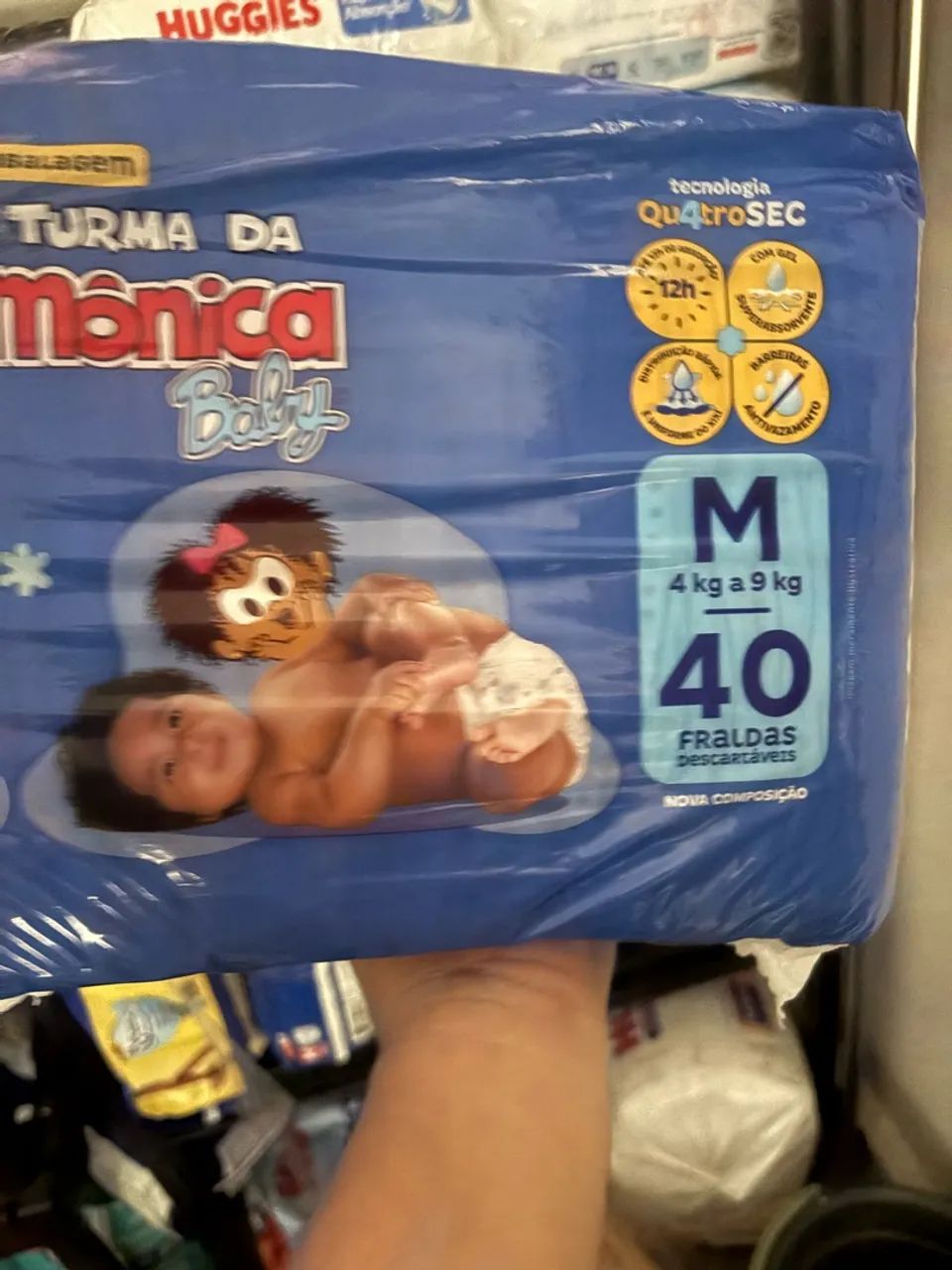     Fraldas Huggies e Turma da Mônica - Preço de Desapego - Foto 5