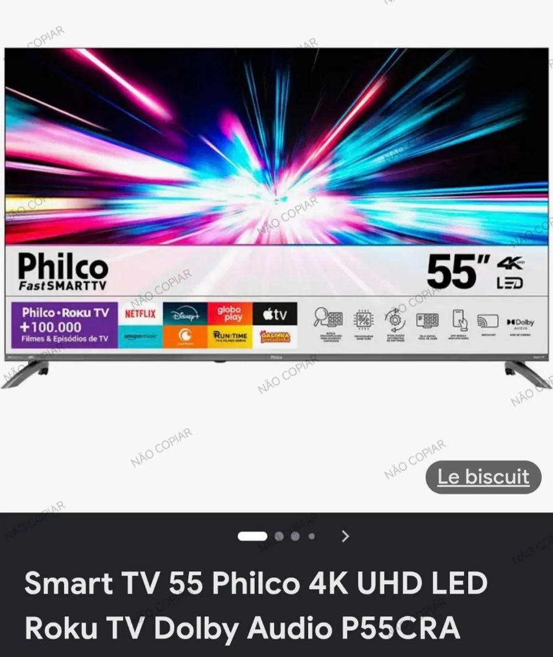 TV PHILCO 55 4K LED  - Foto 3