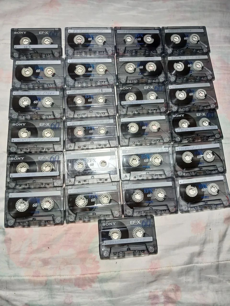 Fitas Cassetes Sony EFX usadas! - Foto 3