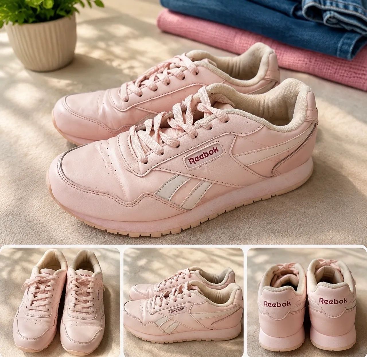 Tênis Reebok Feminino Rosa Claro