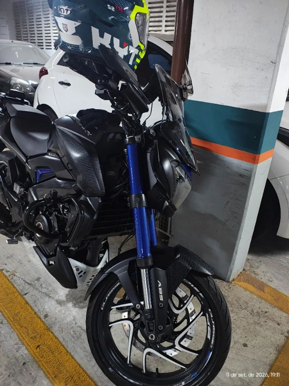 Bajaj Dominar 400 - vai com alarme e defletor - Foto 2