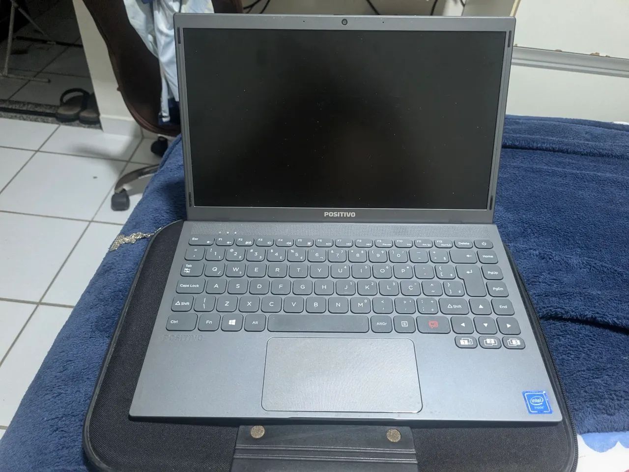Carcaça (Tela - Teclado - Touchpad)