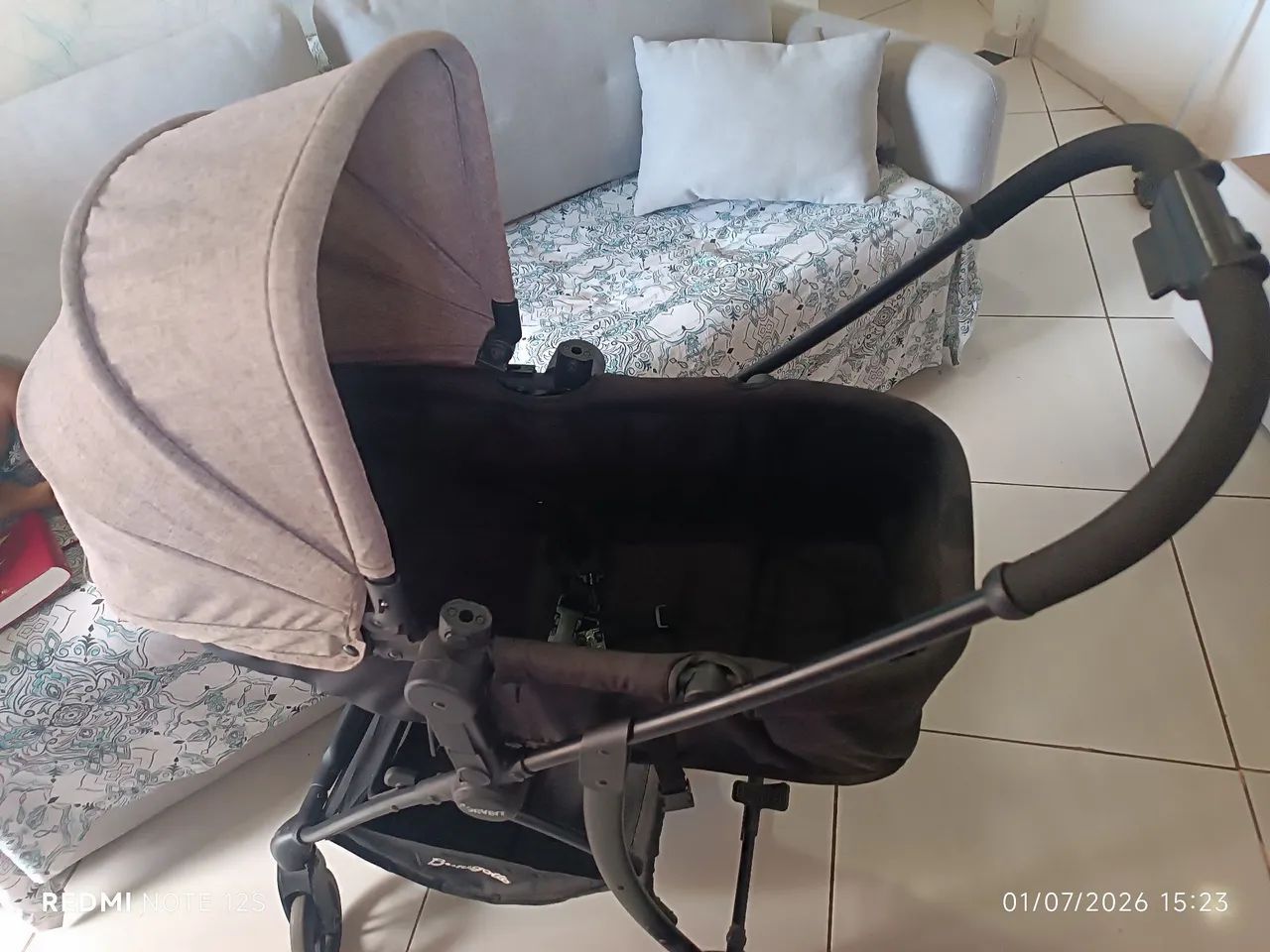 Carrinho de bebe Moisés Burigotto convert 500$