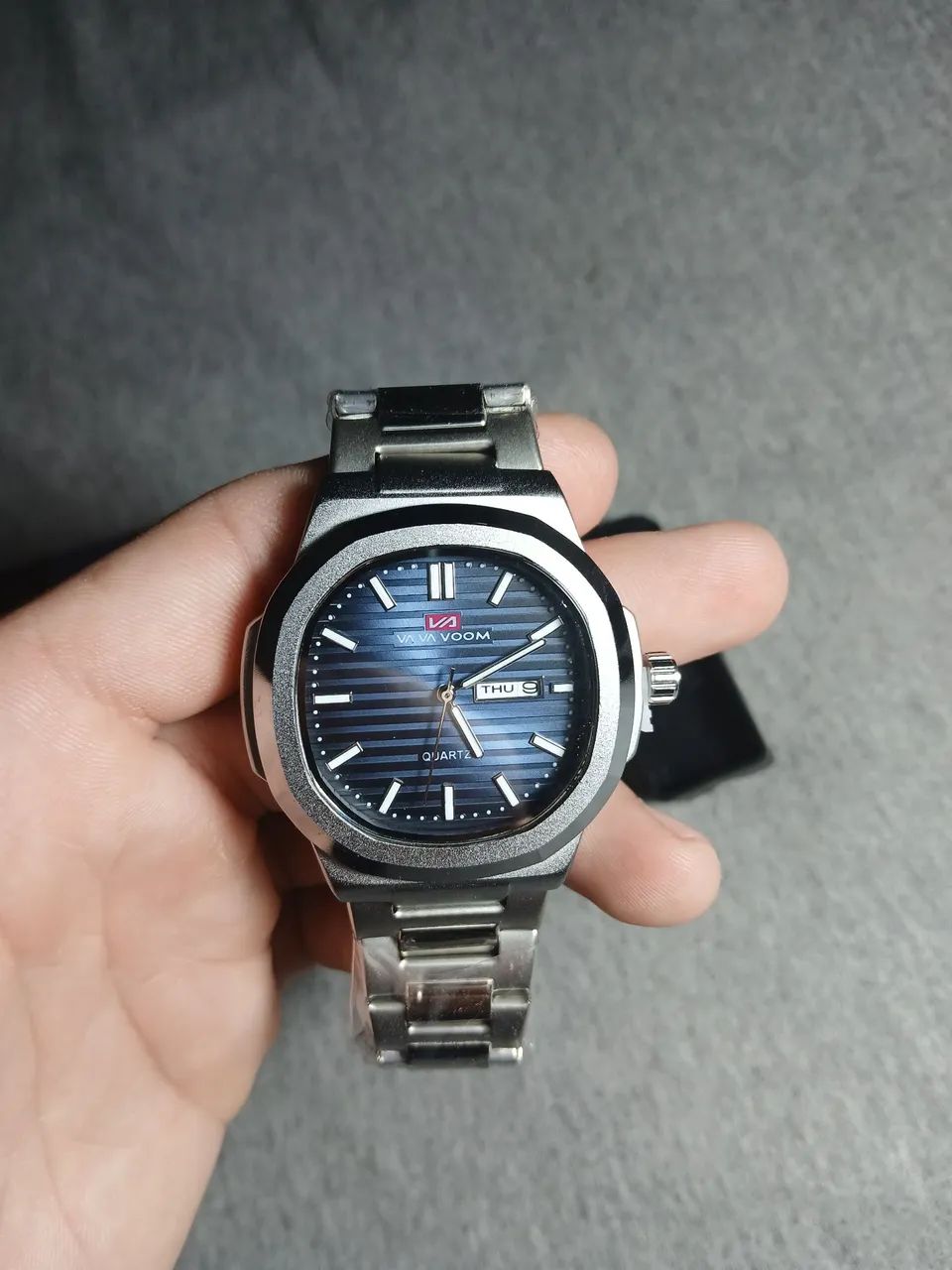 Relógio de luxo masculino 