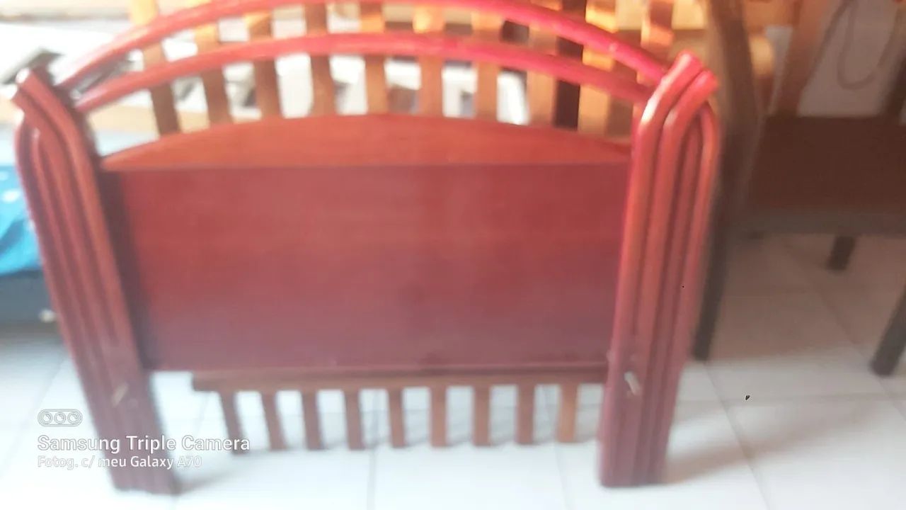 Cama de solteiro madeira maciça - Foto 3