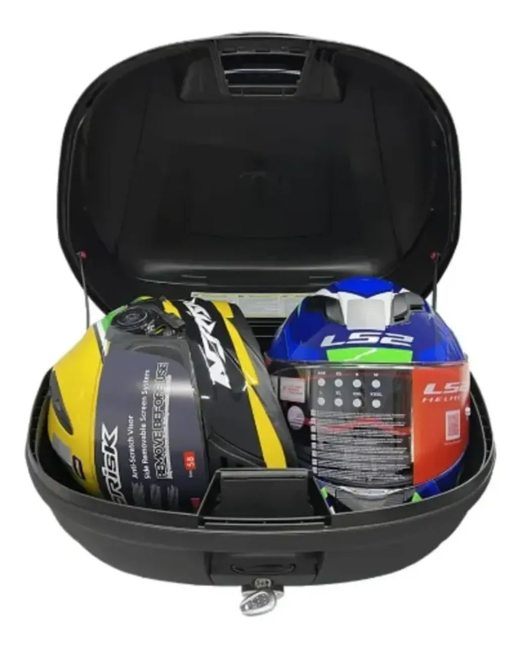 Bau para Moto GIVI 2 capacetes - Foto 5