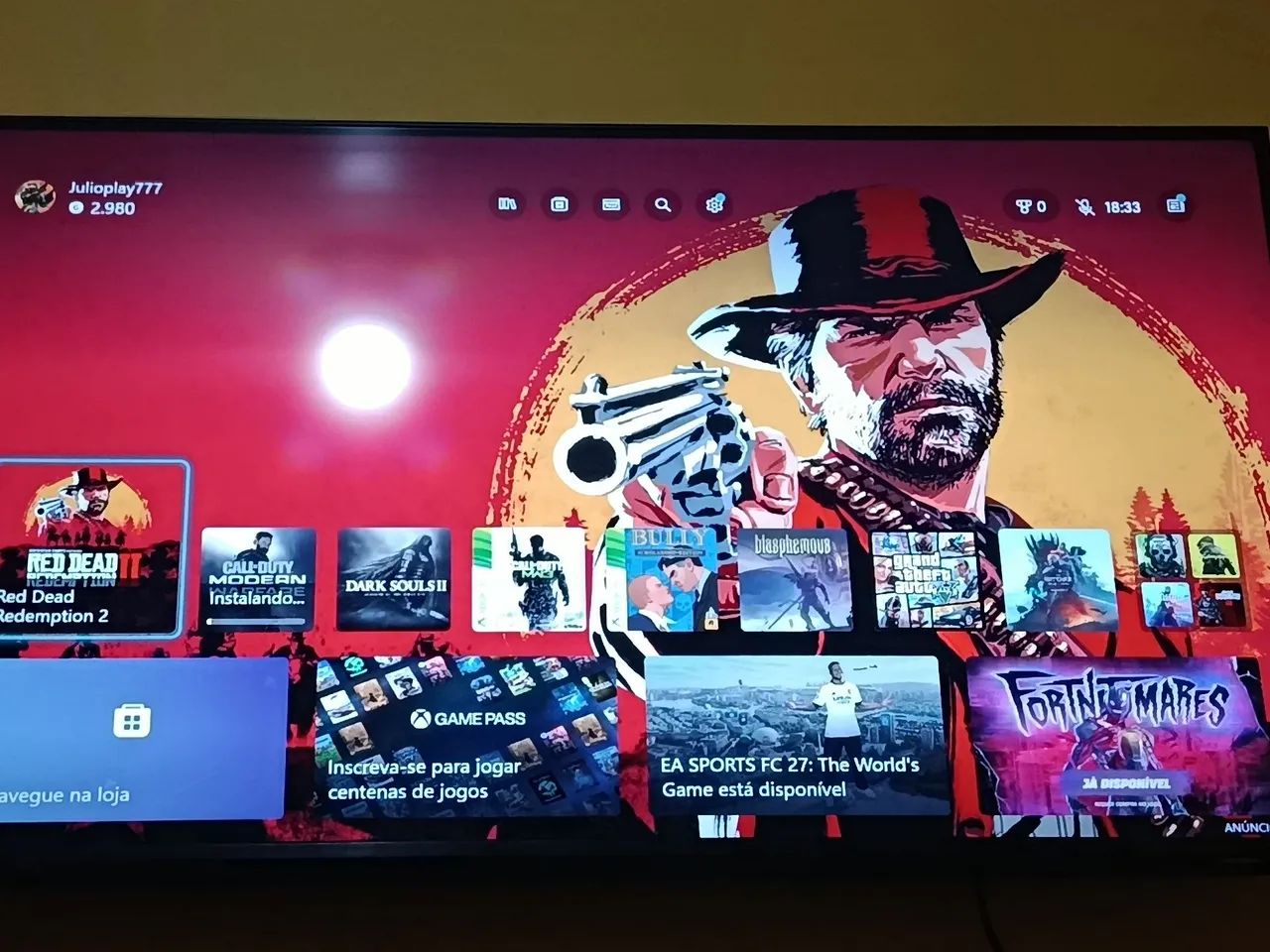 XBOX ONE X + 100 JOGOS - Foto 3
