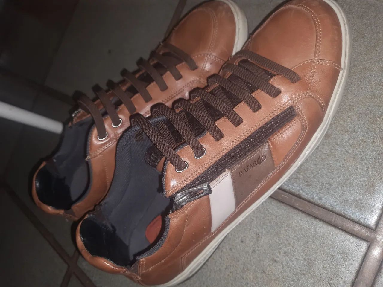 Sapatênis em couro  - Foto 3