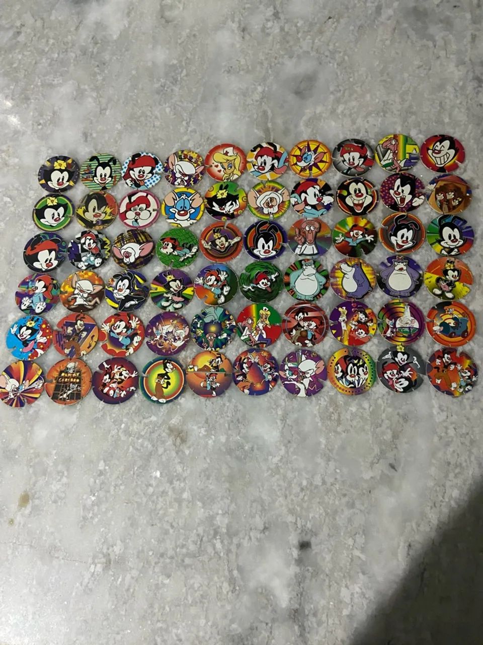 Tazos Animaniacs Coleção completa 