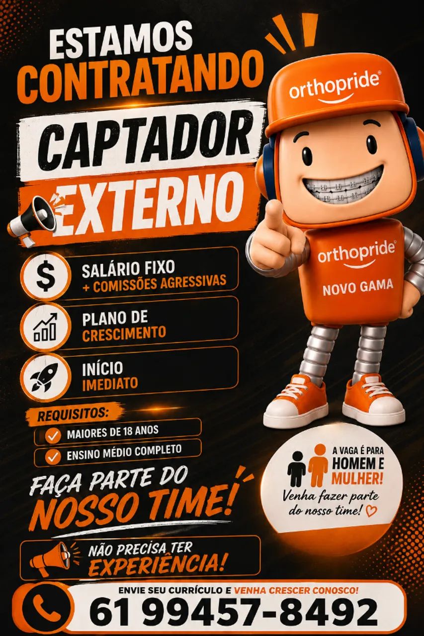 Vaga para Captador Externo 
