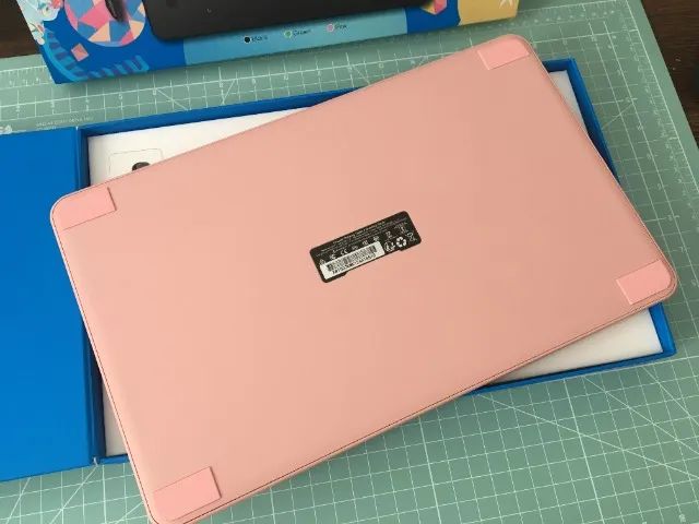 Mesa Digitalizadora XP-Pen Deco 01 V3 rosa - Praticamente nova - Foto 4