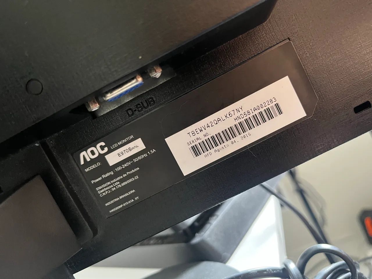 2 monitore por R$ 200 - Foto 4