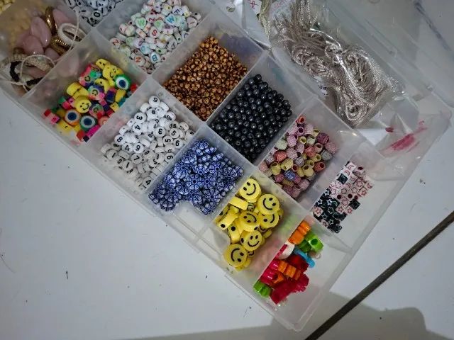 Materiais para confecção de acessórios de miçangas  - Foto 4