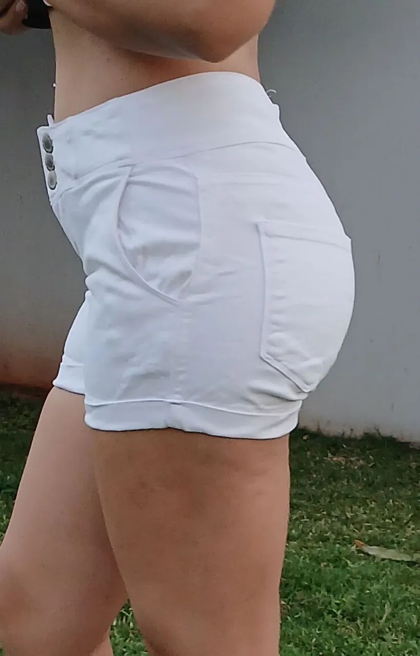 Short Branco - Foto 4