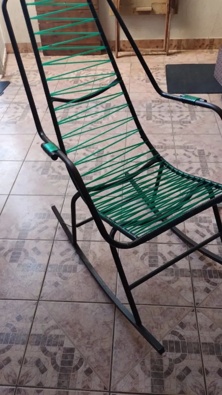 Cadeira de varanda e balanço tubular  - Foto 3