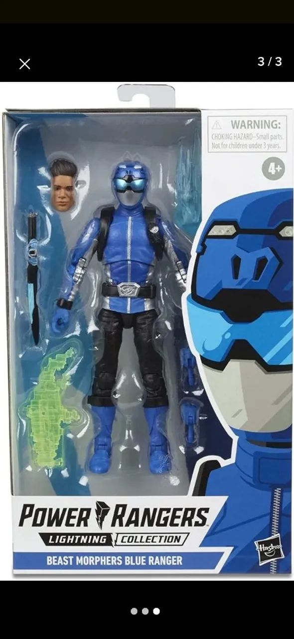 Power rangers lightning collection beast morphers azul - Foto 3