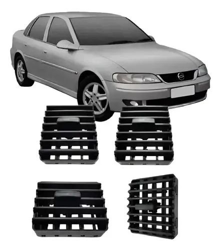 Kit 4 Difusor de Ar Vectra 96/05 / Central e Lateral 