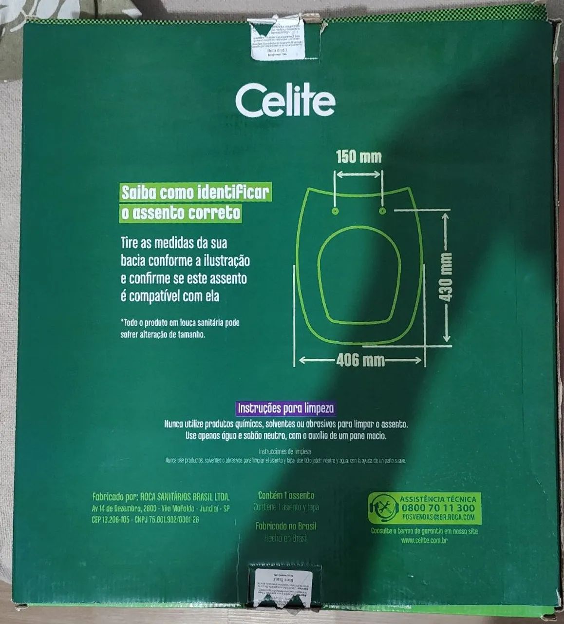Assento Sanitário Celite - Foto 2