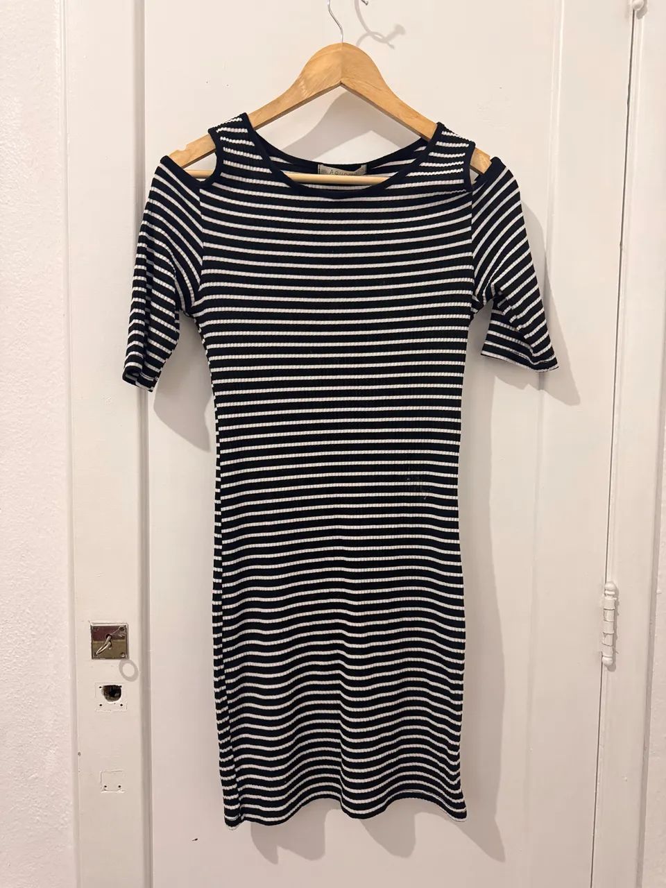 VESTIDO LISTRADO (veste até 44)
