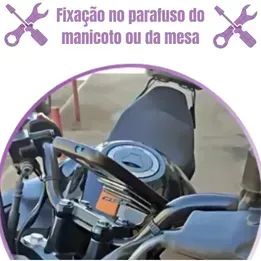 Suporte Celular Magnético 6 Imãs Para Moto - Foto 3
