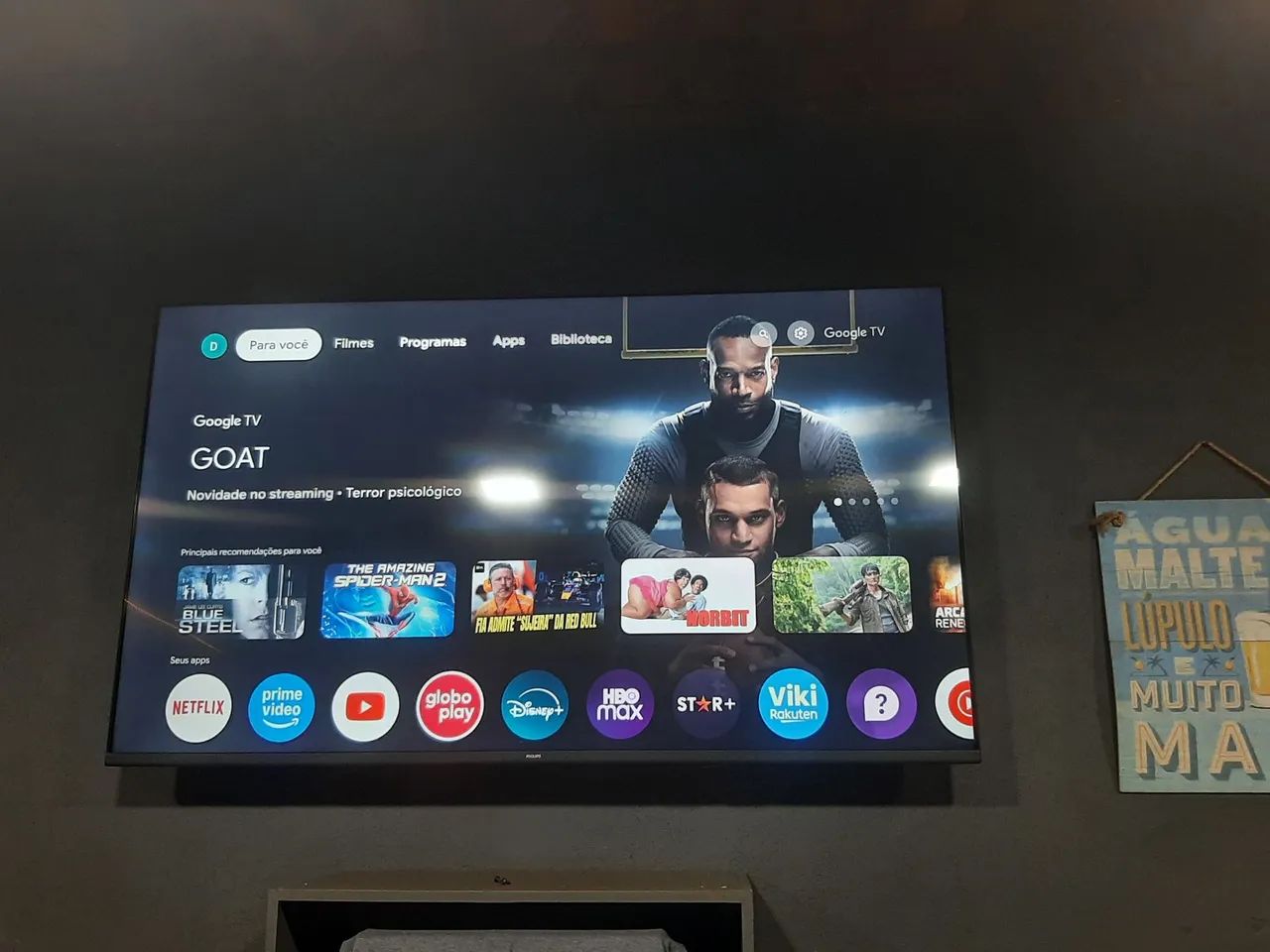 Título: Smart TV Philips 65" 4K Google TV  - Foto 3